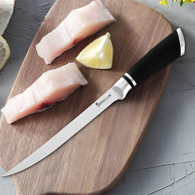 6"7" 8" Bone Knife Kitchen Knife Meat Bone Fish Vegetable Knife Butcher Knife Cooking Tool Chef Knife