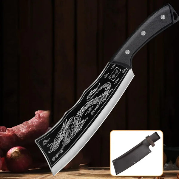 Utility Slaughter Knife Hand Forge Blade Kitchen Knives Cleaver Meat Chopping Vegetable Slicing Fish Chef Boning Butcher Knife