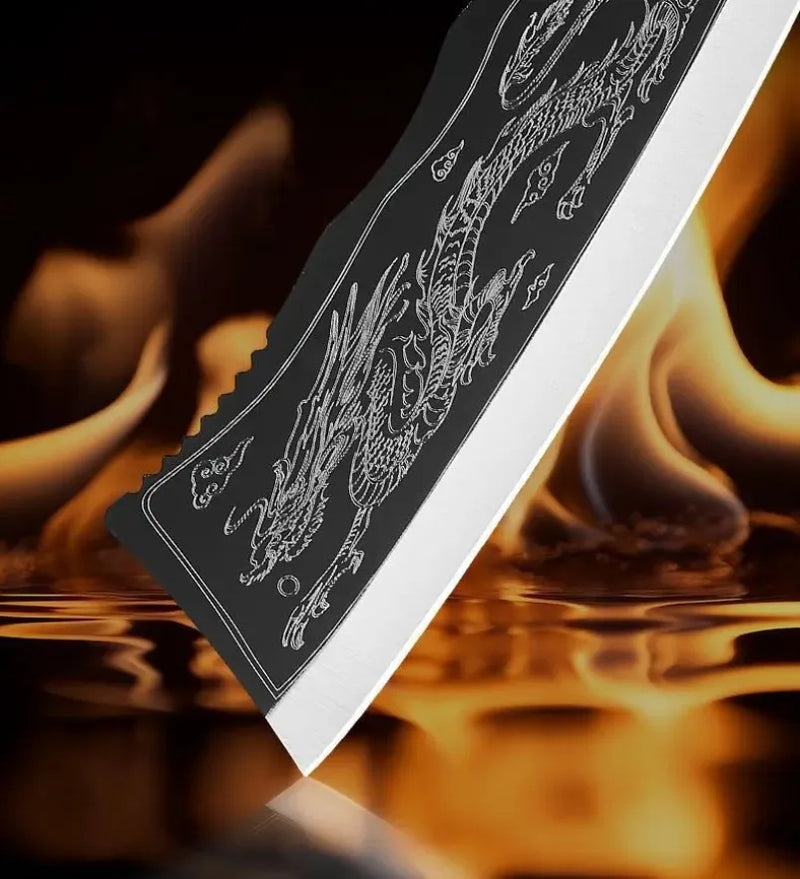 Utility Slaughter Knife Hand Forge Blade Kitchen Knives Cleaver Meat Chopping Vegetable Slicing Fish Chef Boning Butcher Knife
