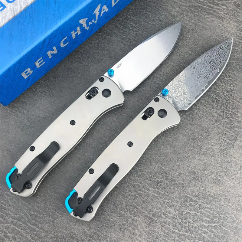 Benchmade 535 Bugout Knife For Hunt Gray.- Micknives