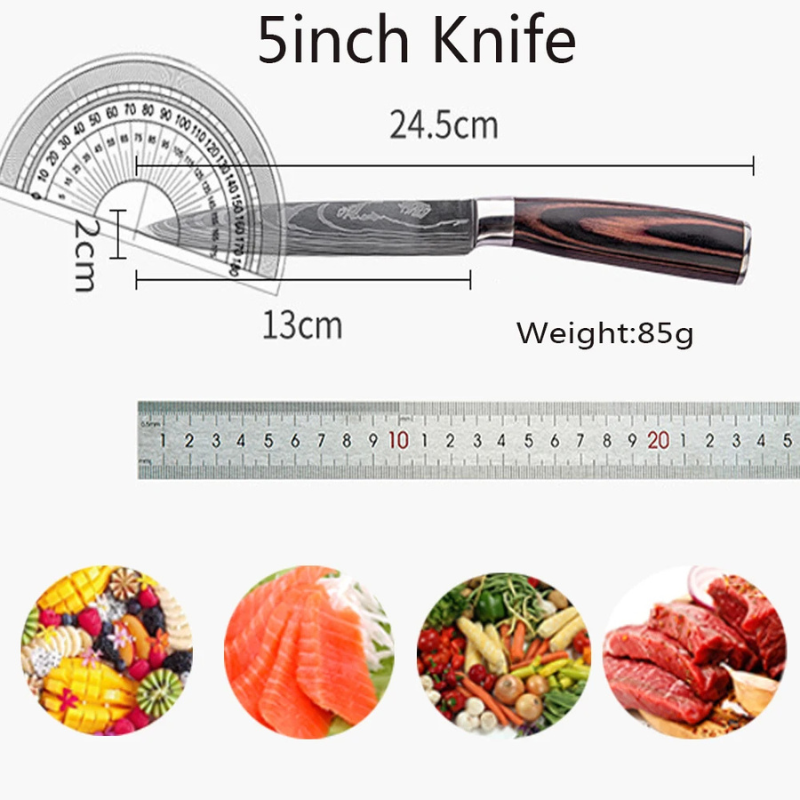 Professional Kitchen Knife 5 Inch - Micknives™