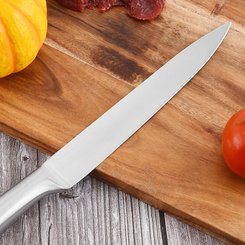 Stainless Steel Kitchen Knife Hollow Handle Chef Knife Cleaver Knife Bread Knife Fruit Knife Kitchen Cooking Tools