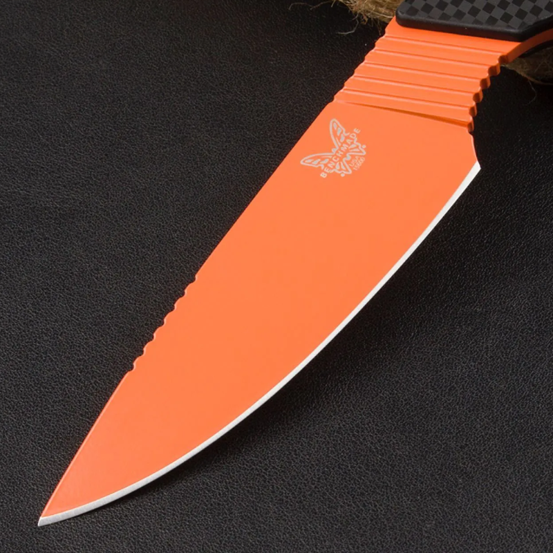 Benchmade 15600 Hunting Knife Orange. - Micknives