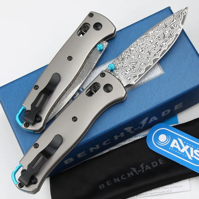 Benchmade 535/535-TI Knife Silver - Micknives