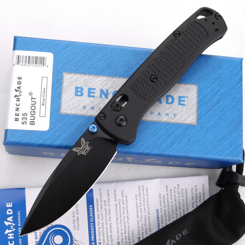 Benchmade 535/535s Art Knife Black - Micknives