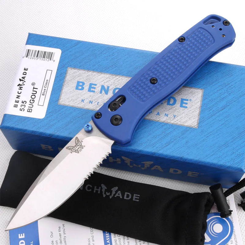 Benchmade 535/535s Art Knife Blue - Micknives