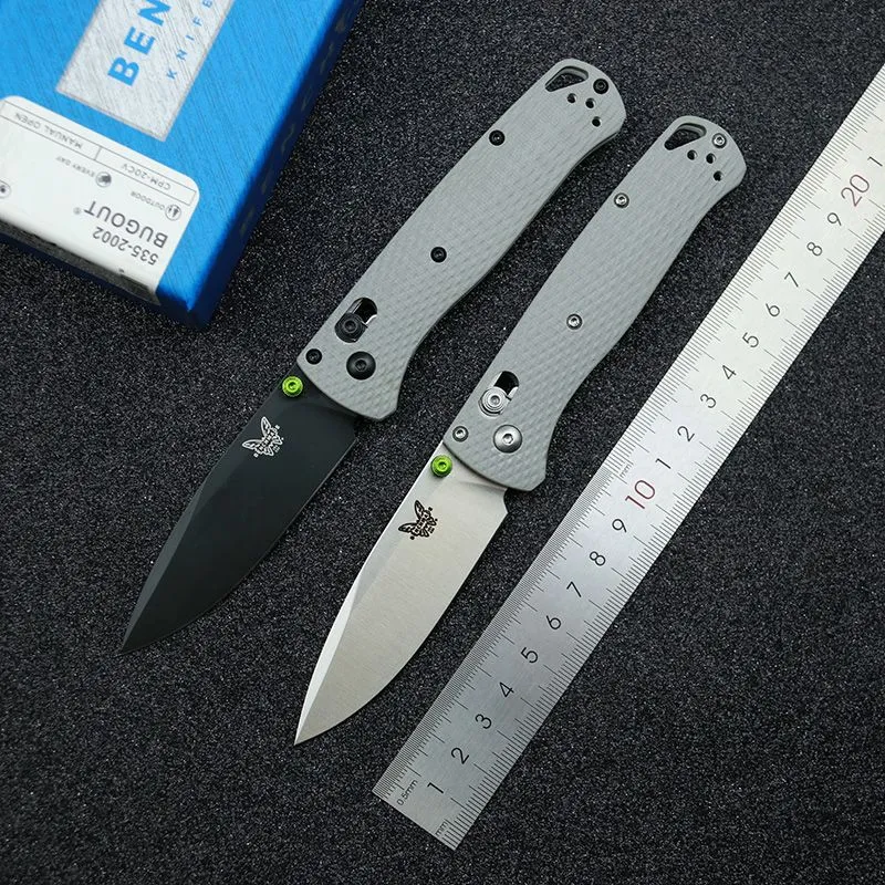 Benchmade 535 Bugout AXIS Knife For Hunting Gray - Micknives