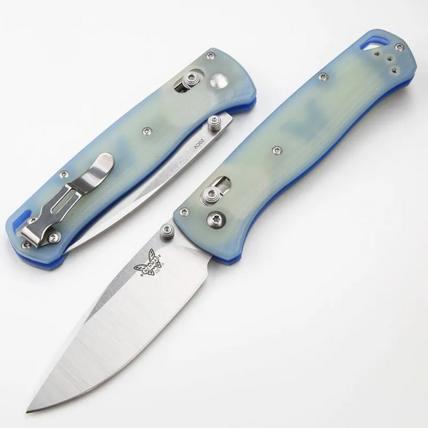 Benchmade Bm 535 Blue Light Knife For Hunting - Micknives