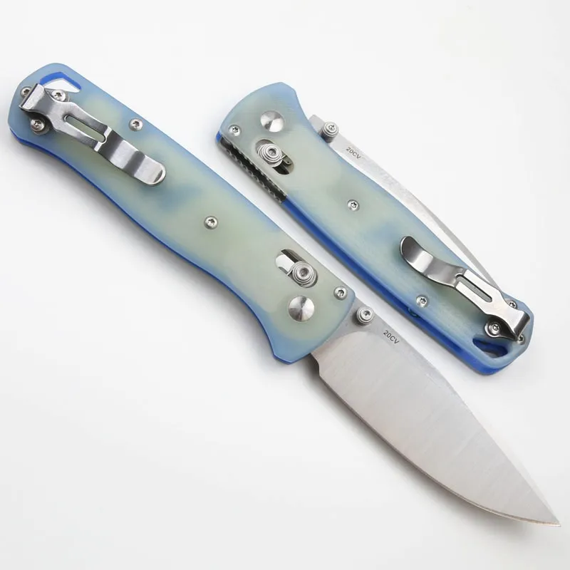 Benchmade Bm 535 Blue Light Knife For Hunting - Micknives