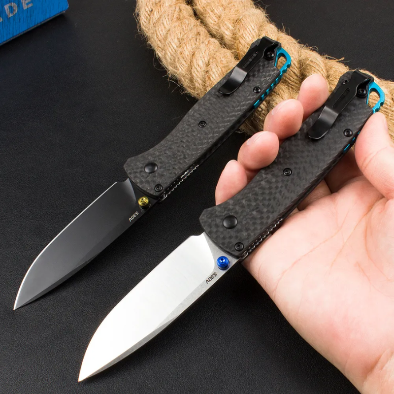Benchmade Carbon Fiber Handle 535-3 Knife For Hunting - Micknives