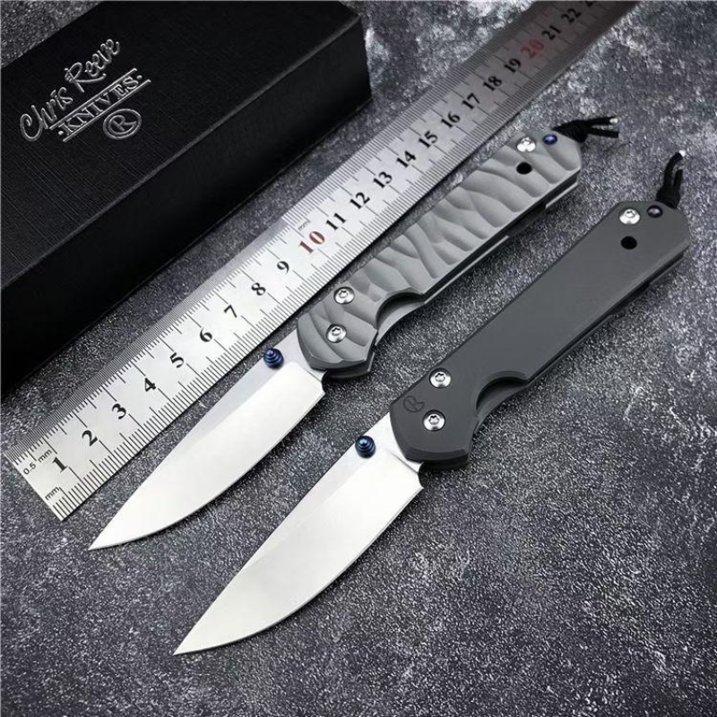 Chris Reeve Tactical Folding knife D2 blade TC4 titanium