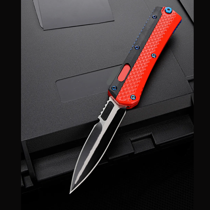 M390 Blade Micro tech UT 184-10S Signature Series Glykon OTF  Knife