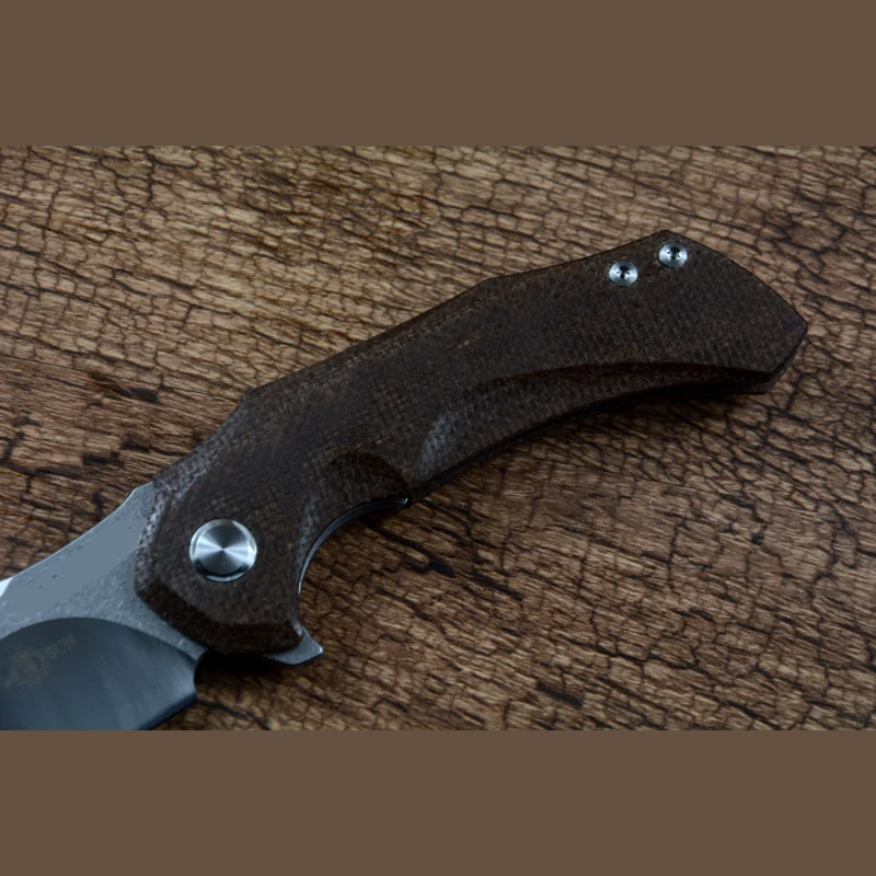 Twosun TS227 Folding Knife Fast Open Camping Hunting