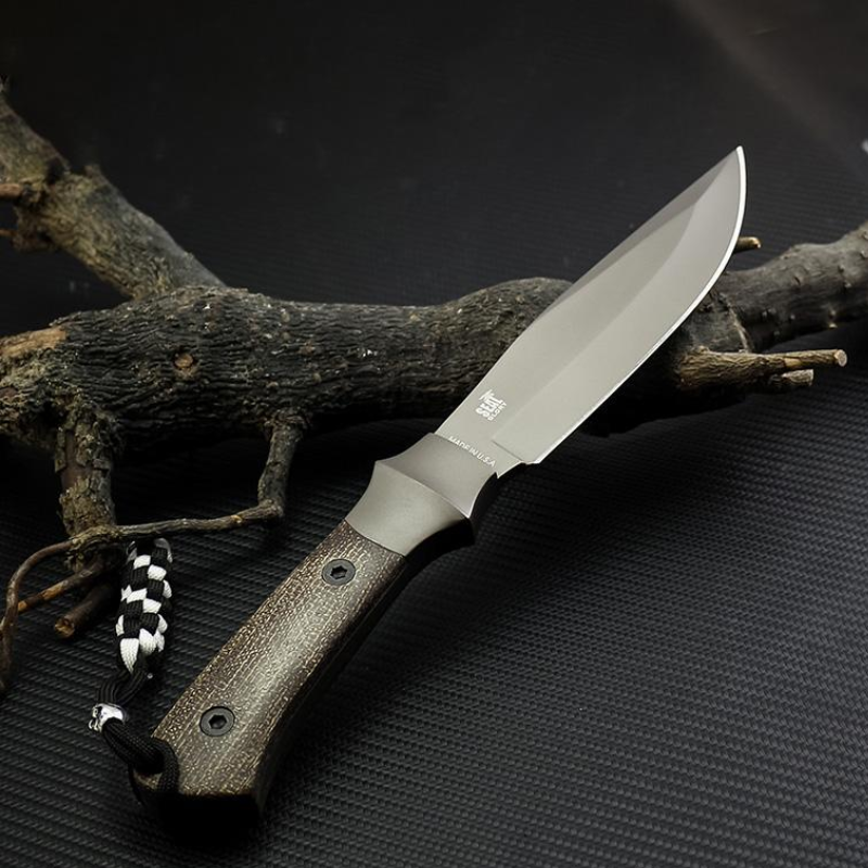 fixed knife 440C steel blade For camping hunting - Micknives